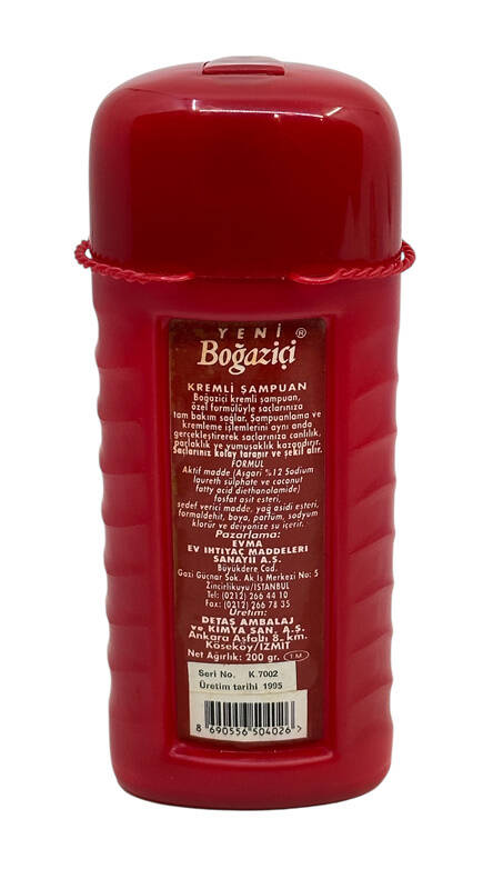 Boğaziçi Kremli Şampuan 1990s* Özel Formülüyle Saçlarınıza Tam Bakım Sağlar* AOB4756 - 2