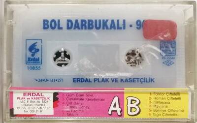 Bol Darbukalı Ada Çiftetellisi Kaset (İkinci El Kaset) KST10351 - 2