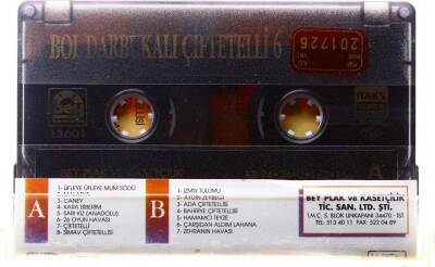 Bol Darbukalı Çiftetelli 6 Kaset (İkinci El Kaset) KST5381 - 2
