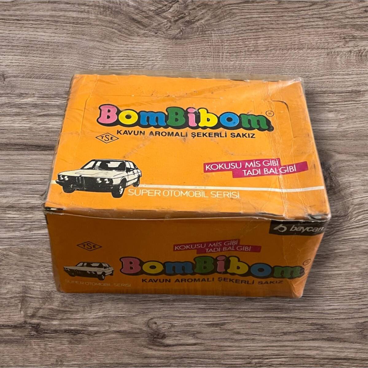 BOMBİBOM (BAYCAN) 1996 Sakız Açılmamış Kutu # SKZ1774 - 2