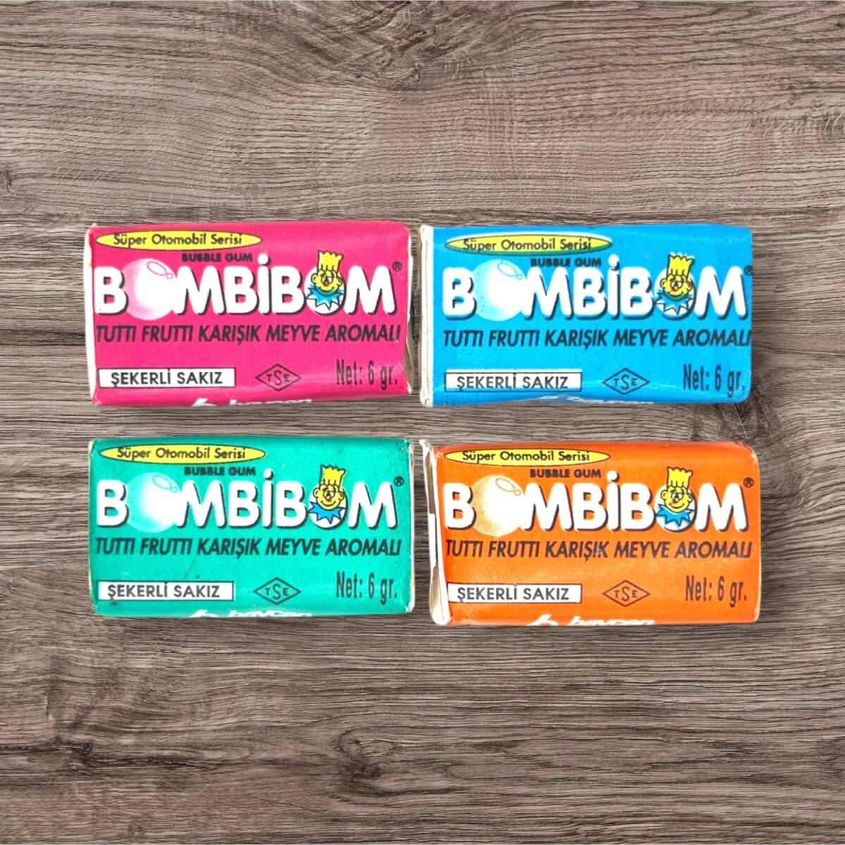 BOMBİBOM (BAYCAN) 1996 Şekerli Sakız # SKZ1853 - 2