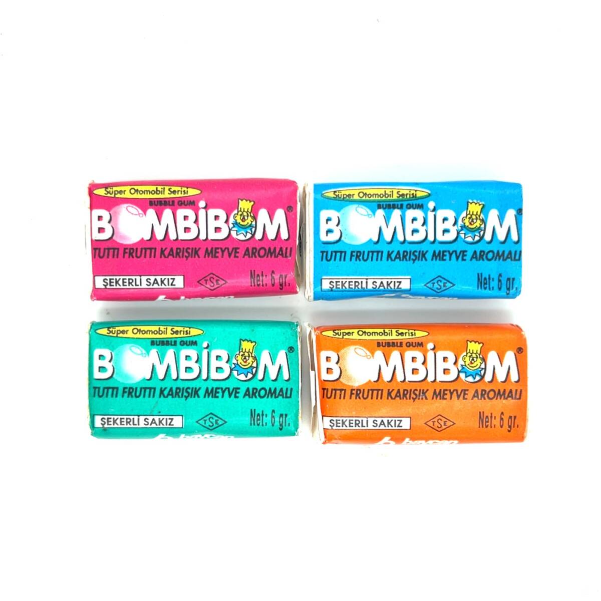 BOMBİBOM (BAYCAN) 1996 Şekerli Sakız # SKZ1853 - 1