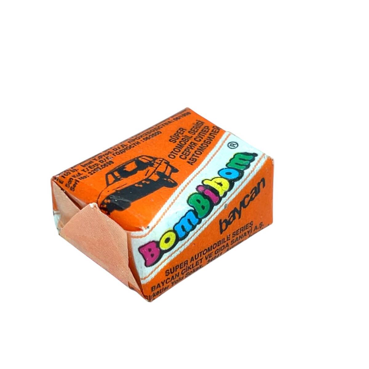 BomBibom Baycan Sakız 6/1996 Süper Otomobil Serisi #SKZ1 - 3