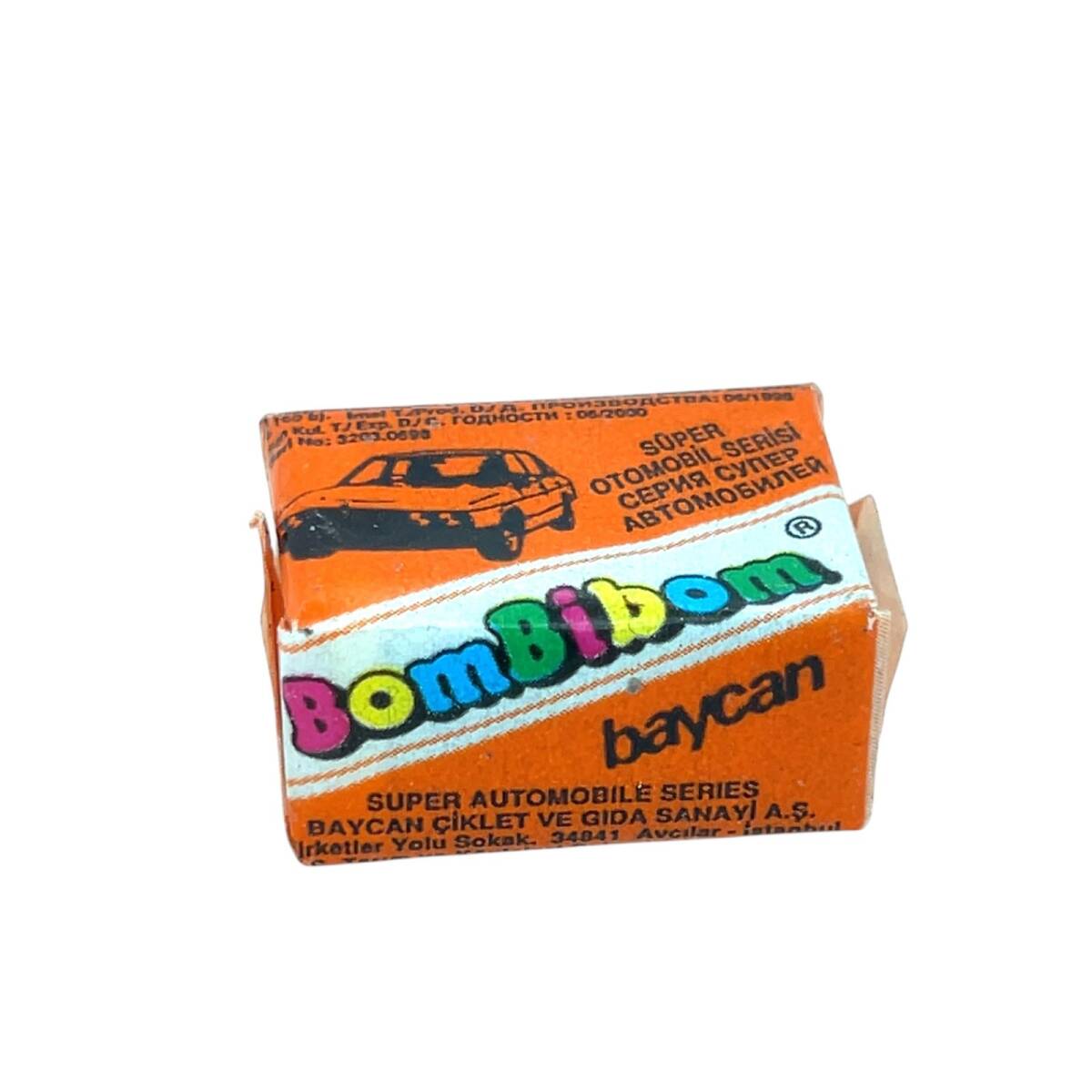 BomBibom Baycan Sakız 6/1996 Süper Otomobil Serisi #SKZ1 - 1