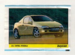 BOMBİBOM (BAYCAN) Sakız Kağıdı Otomobiller Serisi - No 13 # SKZ2008 - 3