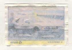 BOMBİBOM (BAYCAN) Sakız Kağıdı Otomobiller Serisi - No 9 # SKZ2011 - 2