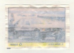 BOMBİBOM (BAYCAN) Sakız Kağıdı Otomobiller Serisi - No 9 # SKZ2012 - 2