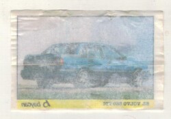 BOMBİBOM (BAYCAN) Sakız Kağıdı Otomobiller Serisi - No 52 # SKZ2005 - 2