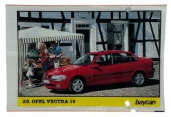 BOMBİBOM Sakızı Otomobiller Serisi -OPEL VECTRA 16- No 29 # SKZ11708 - 1