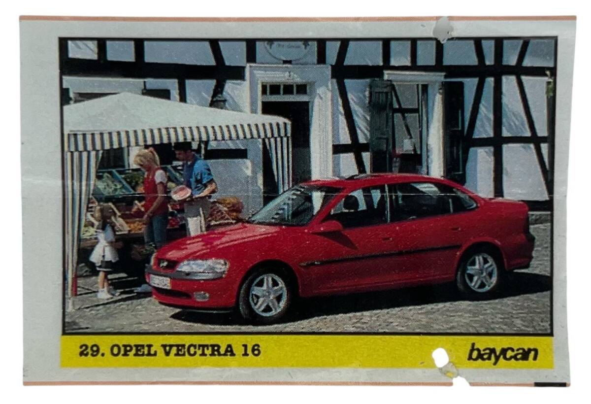 BOMBİBOM Sakızı Otomobiller Serisi -OPEL VECTRA 16- No 29 # SKZ11708 - 3