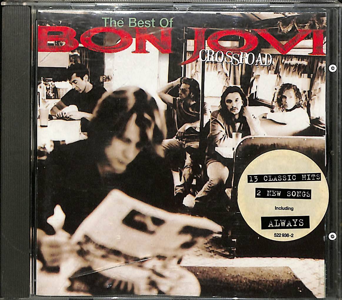 Bon Jovi – Cross Road: The Best Of Bon Jovi | Mercury Müzik CD (İkinci El - Orijinal Avrupa Baskısı - 1994) CD5943 - 1