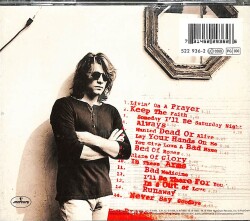 Bon Jovi – Cross Road: The Best Of Bon Jovi | Mercury Müzik CD (İkinci El - Orijinal Avrupa Baskısı - 1994) CD5943 - 2