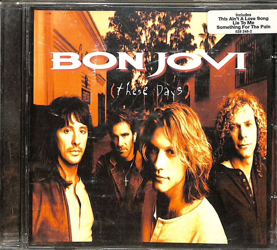 Bon Jovi ‎- These Days CD (İkinci El) CD4080 - 1