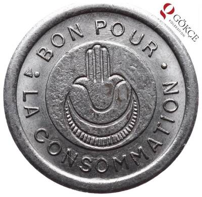 Bon Pour La Consommation Cezayir Tüketim İçin İyi Jetonu JTF337 - 1