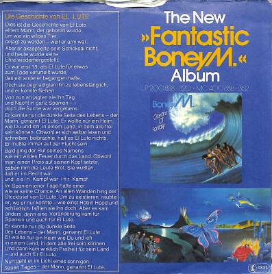 Boney M. – El Lute Gotta Go Home (1979 - Almanya) (108.5) - 2