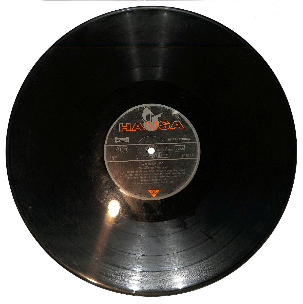 Boney M. - Oceans Of Fantasy LP PLAK (Açıklamayı Okuyunuz) PLK26685 - 2