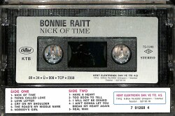 Bonnie Raitt *Nick of Time* KST23395 - 2