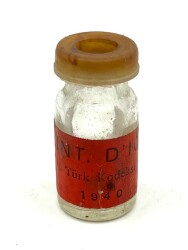Boş İlaç Şişesi 1940 Türk Kodeksi (N) - 1