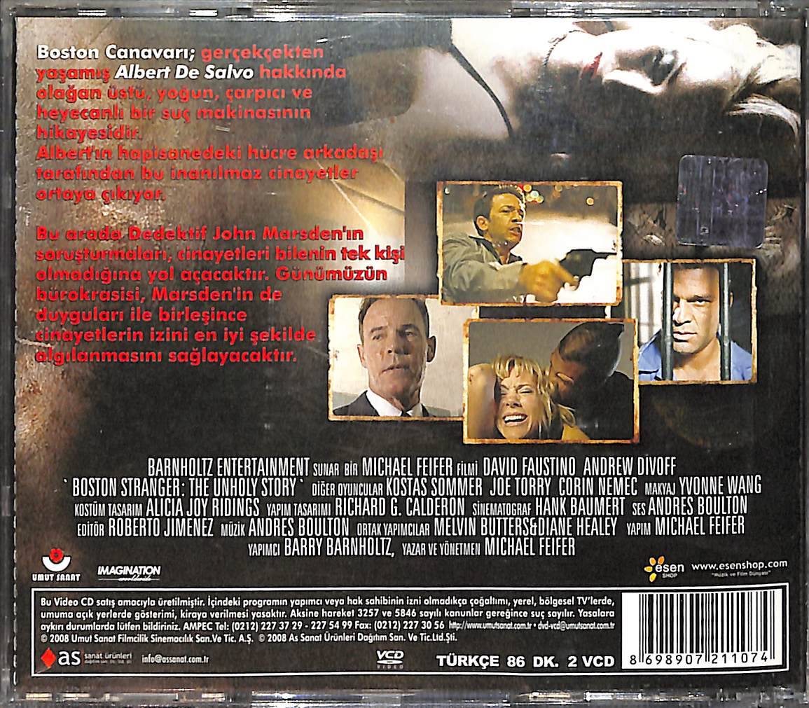 Boston Canavarı - The Boston Strangler (1968) Orjinal VCD Film (+18) VCD28054 - 2