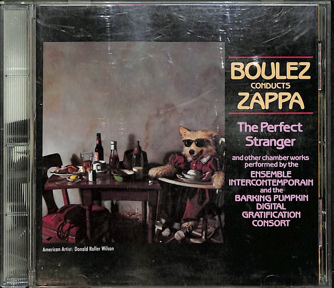 Boulez Conducts Zappa - The Perfect Stranger CD (İkinci El) CD4083 - 1