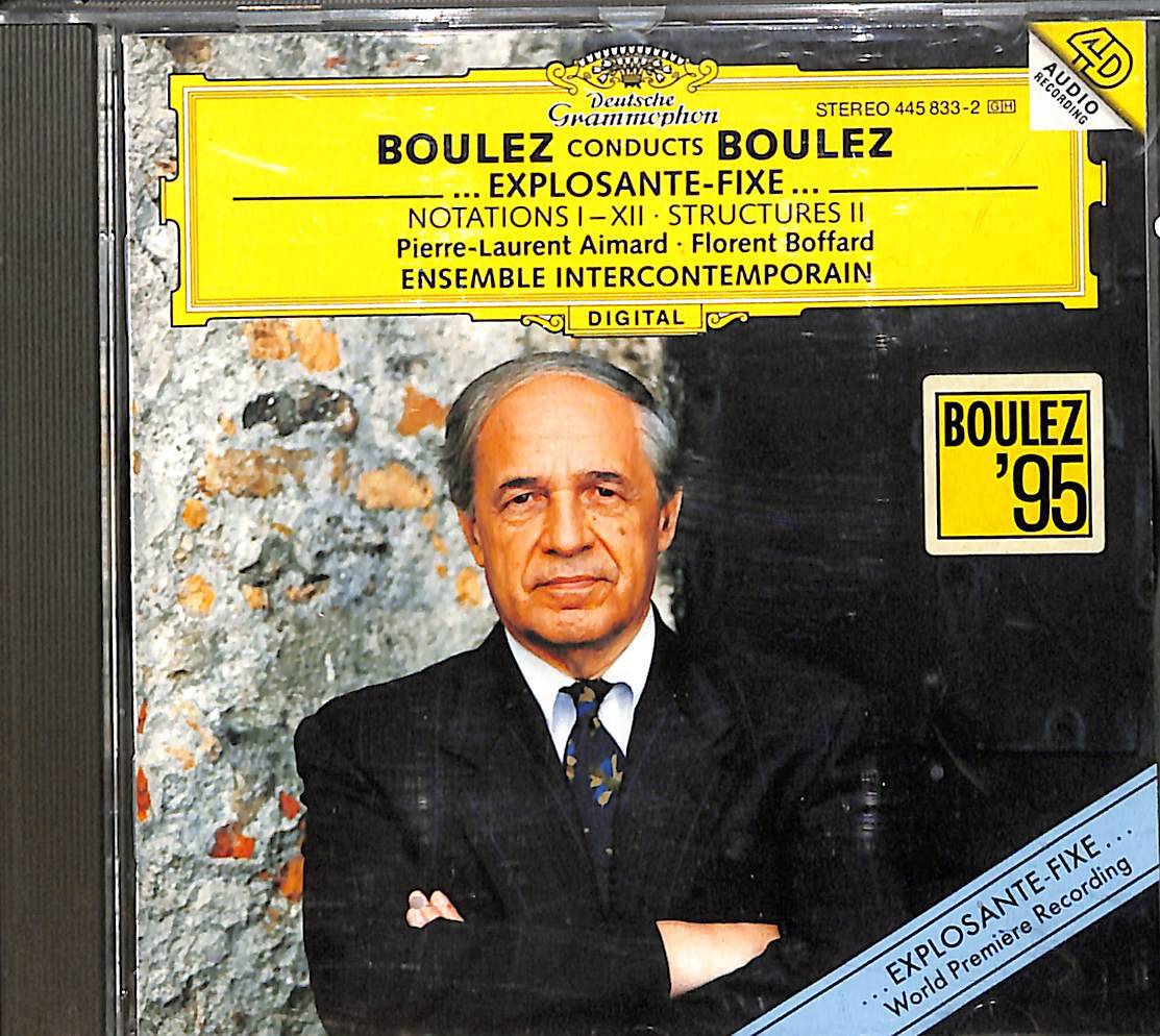 Boulez: Notations; Structures; explosante-fixe CD (İkinci El) CD4878 - 1