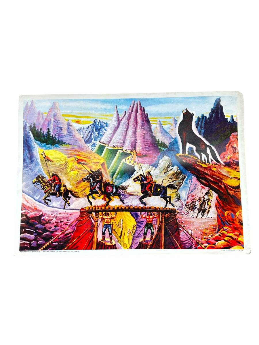Bozkurt Temalı Büyük Boy Kartpostal (50X35 cm) KRT23763 - 1