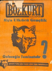 BOZKURT ÜLKÜ DERGİSİ 15 Nisan 1976 - Necef Altay, Sadi Somuncuoğlu, Coşkun Polat NDR88136 - Gökçekoleksiyon