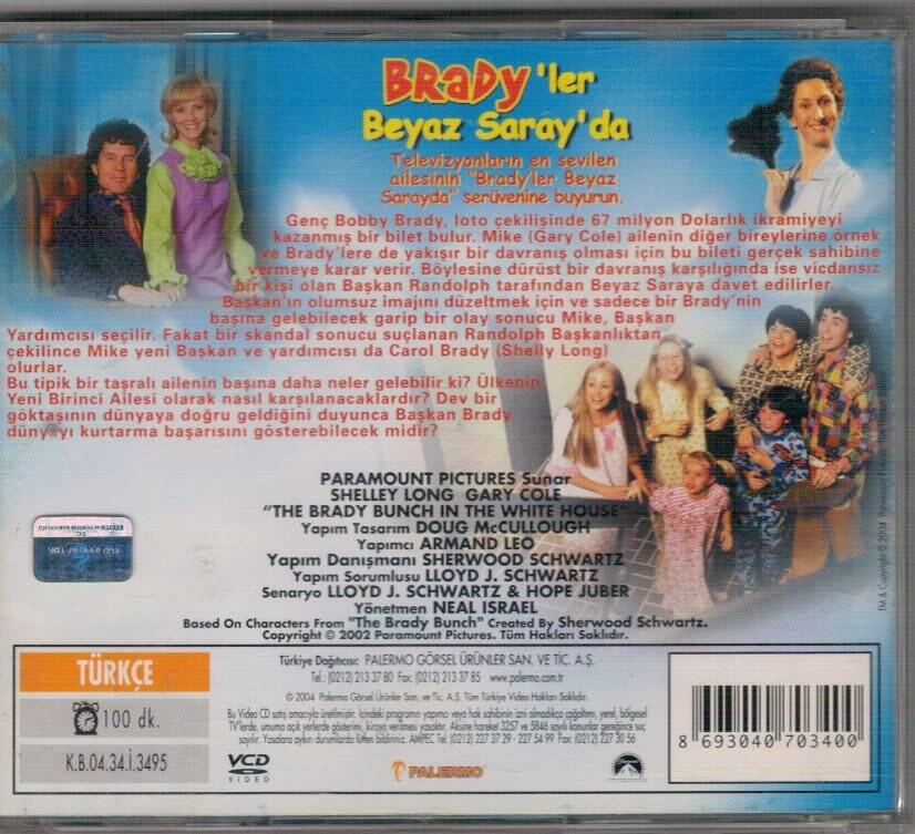 Bradyler Beyaz Sarayda VCD Film VCD13386 - 2