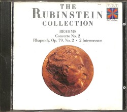 Brahms - Concerto No.2 Rhapsody, Op. 79 No.2 - 2 Intermezzos CD (İkinci El) CD5429 - 1