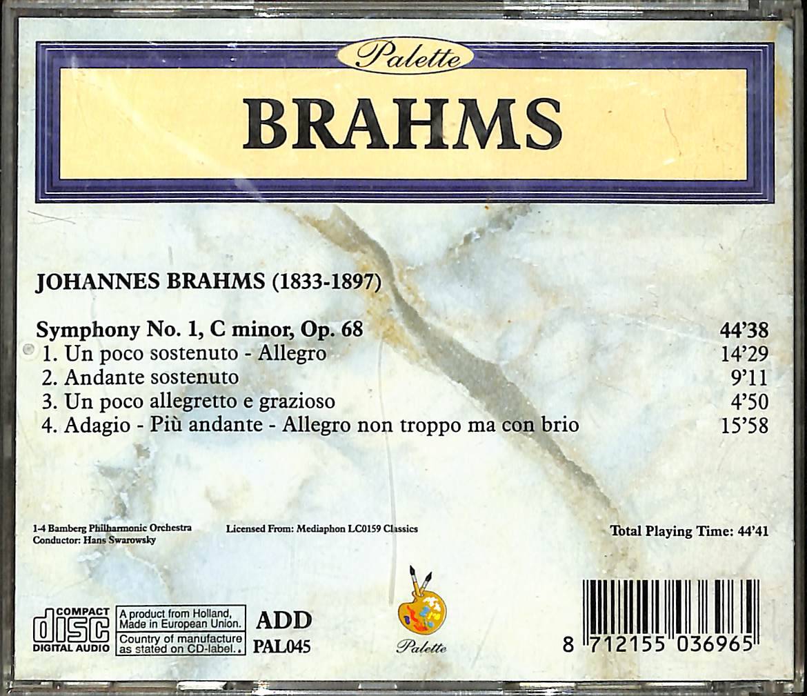 Brahms Symphony Nr. 1 CD (İkinci El) CD5367 - 2