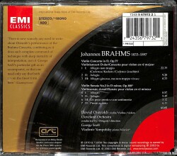 Brahms - Violin Concerto & Violin Sonata No. 3 CD (İkinci El) CD5309 - 2