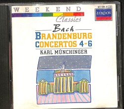 Brandenburg Concerti 4-6 CD (İkinci El) CD3942 - Gökçekoleksiyon
