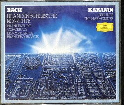 Brandenburgische Konzerte - Bach - Karajan - Berliner Philharmoniker CD (İkinci El) CD3862 - 1