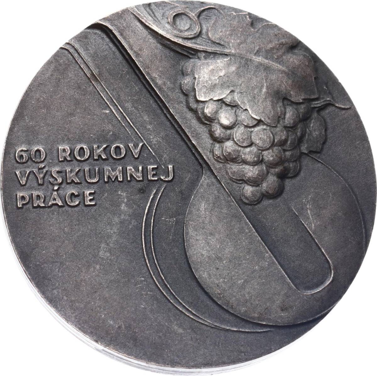 Bratislava 1984 Yılı Bağcılık ve Şarapçılık Araştırma Enst.60.Yılı Madalyonu MVM2064 - 1