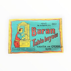 BARAN Ahşap ve Çiçek Boyası - Akaju AOB8887 - Gökçekoleksiyon