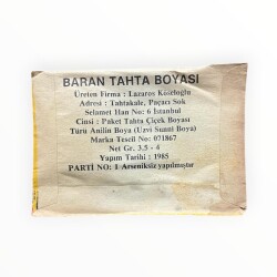 BARAN Ahşap ve Çiçek Boyası - Gül Kırmızı AOB8897 - 2