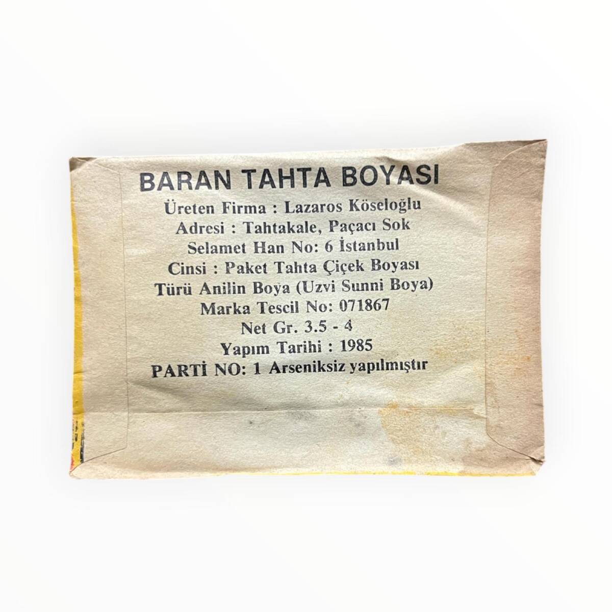 BARAN Ahşap ve Çiçek Boyası - Gül Kırmızı AOB8897 - 2
