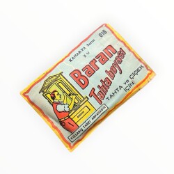 BARAN Ahşap ve Çiçek Boyası - Kanarya Sarısı AOB8899 - Gökçekoleksiyon