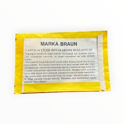 BRAUNS Ahşap ve Çiçek Boyası - Nar Çiçeği AOB8900 - 2