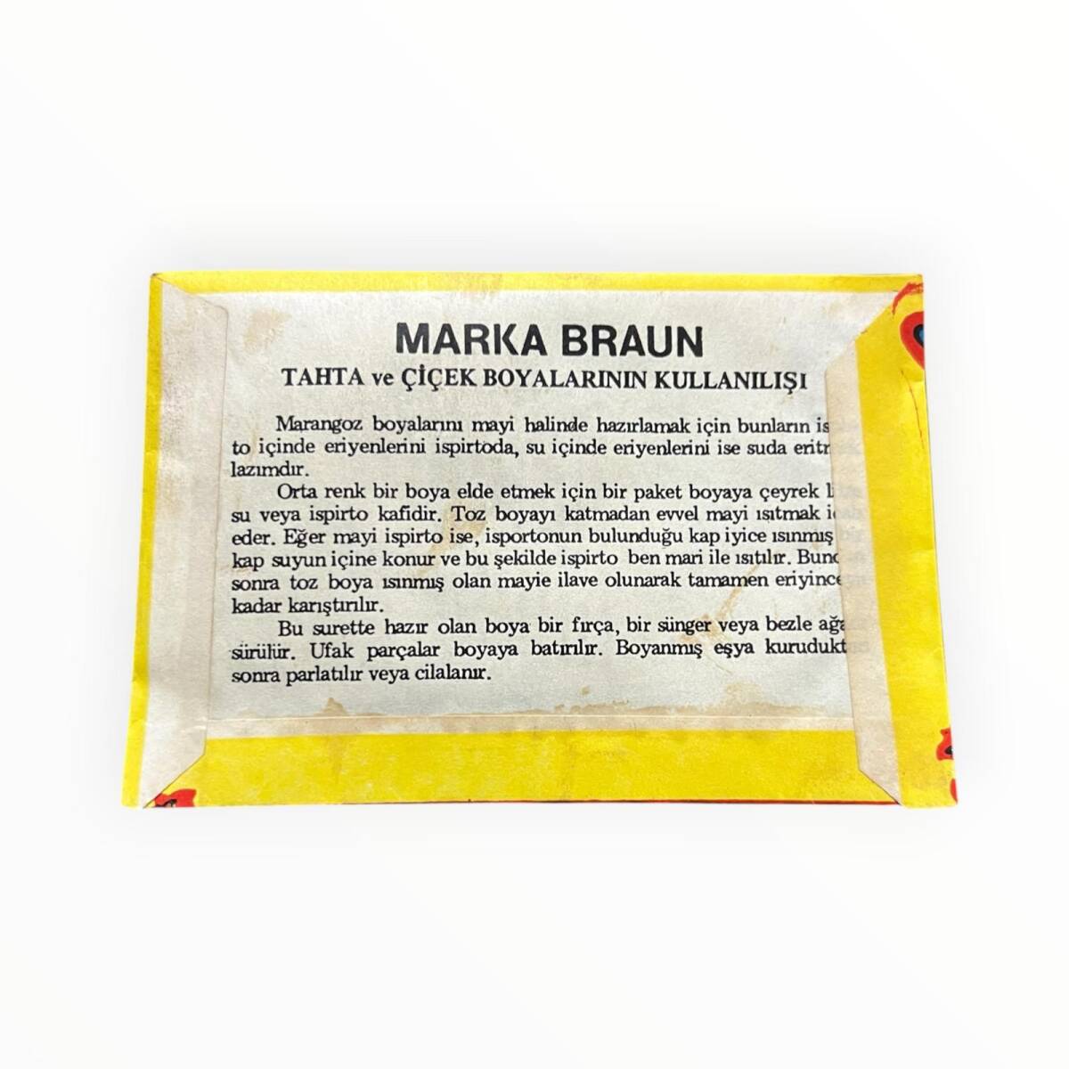 BRAUNS Ahşap ve Çiçek Boyası - Koyu Mavi AOB8908 - 2