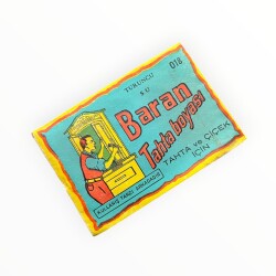 BARAN Ahşap ve Çiçek Boyası - Turuncu AOB8901 - 3