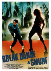 Break Dance &Smurf Büyük Boy Kartpostal KRT9294 - Gökçekoleksiyon