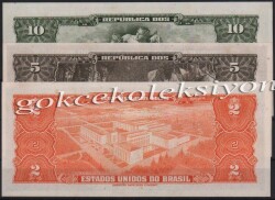 Brezilya 10,5,2 Cruzerios Karışık Lot YKP660 - 2