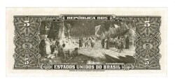 Brezilya 5 Cruzeiros (1962-64) ÇİL YKP8167 - 2