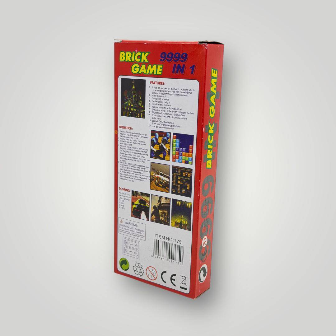Brick Game Orijinal Kutusunda Pilli Tetris&Atari AOB5040 - 3