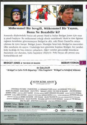 Bridget Jones 2 - Mantığın Sınırı DVD Film 108 (İkinci El) DVD2176 - 4