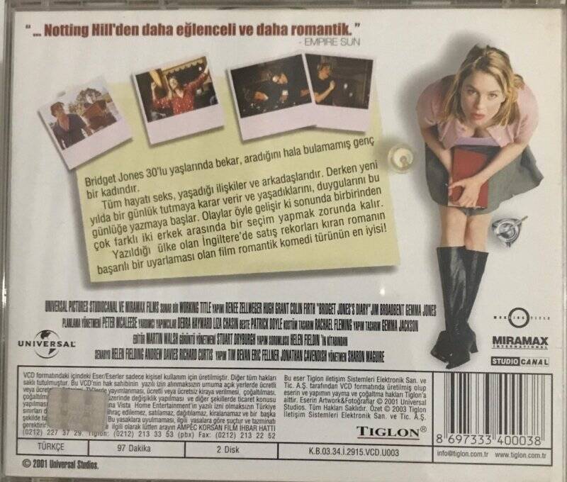 Bridget Jones`un Günlüğü VCD Film VCD5139 - 2