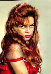 Brigitte Bardot Kartpostal (Küçük Boy) KRT21535 - Gökçekoleksiyon