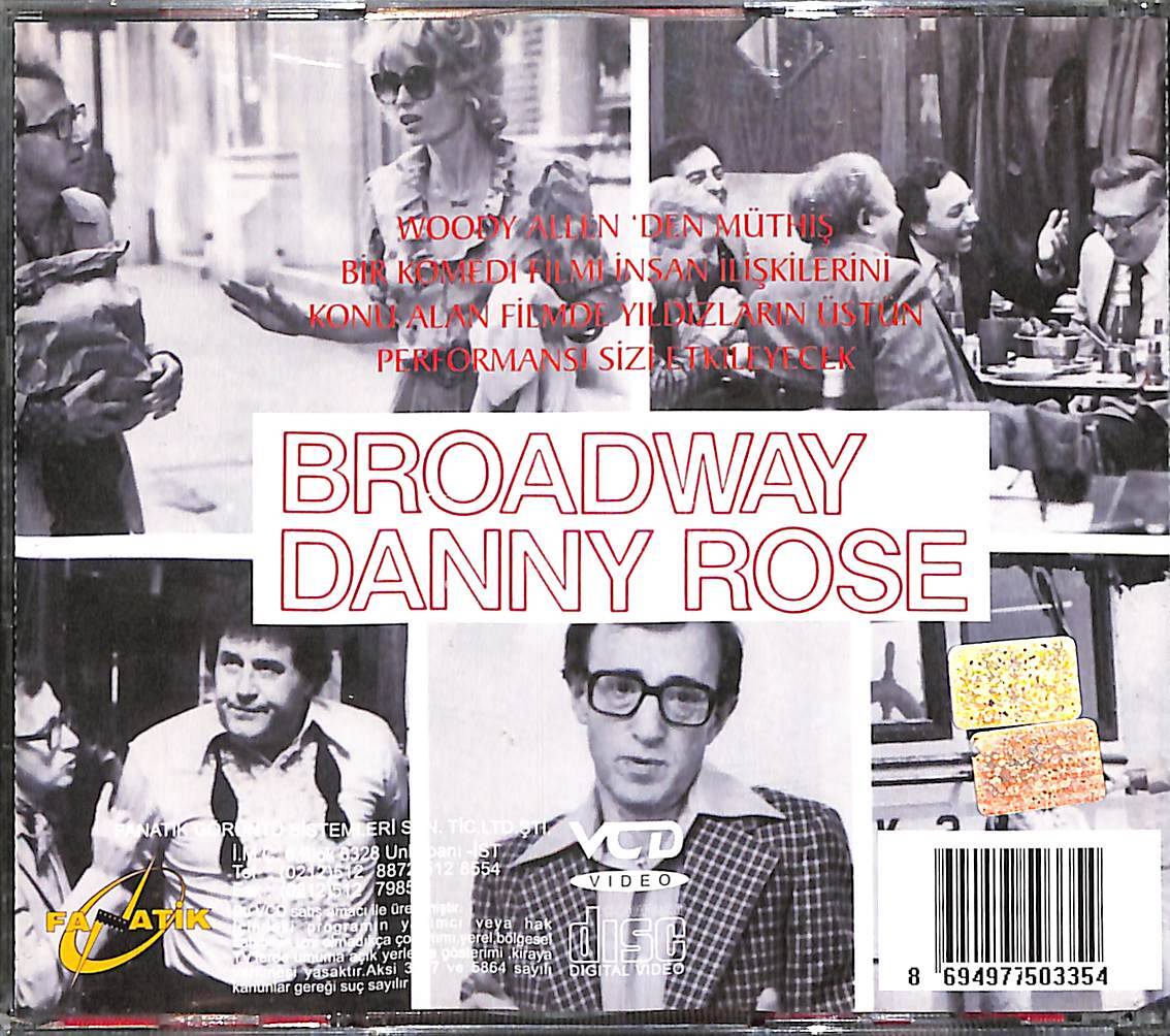 Broadway Yıldızı - Broadway Danny Rose (1984) Orjinal VCD Film ' Woody Allen - Mia Farrow ' VCD28457 - 2