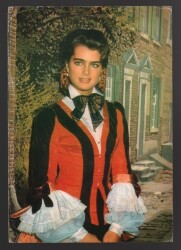 Brooke Shields Büyük Boy Kartpostal KRT4727 - Gökçekoleksiyon